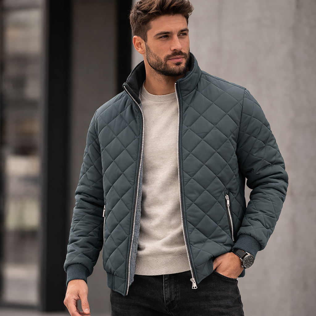 Lässige Herrenjacke – Moderner urbaner Alltagsstil