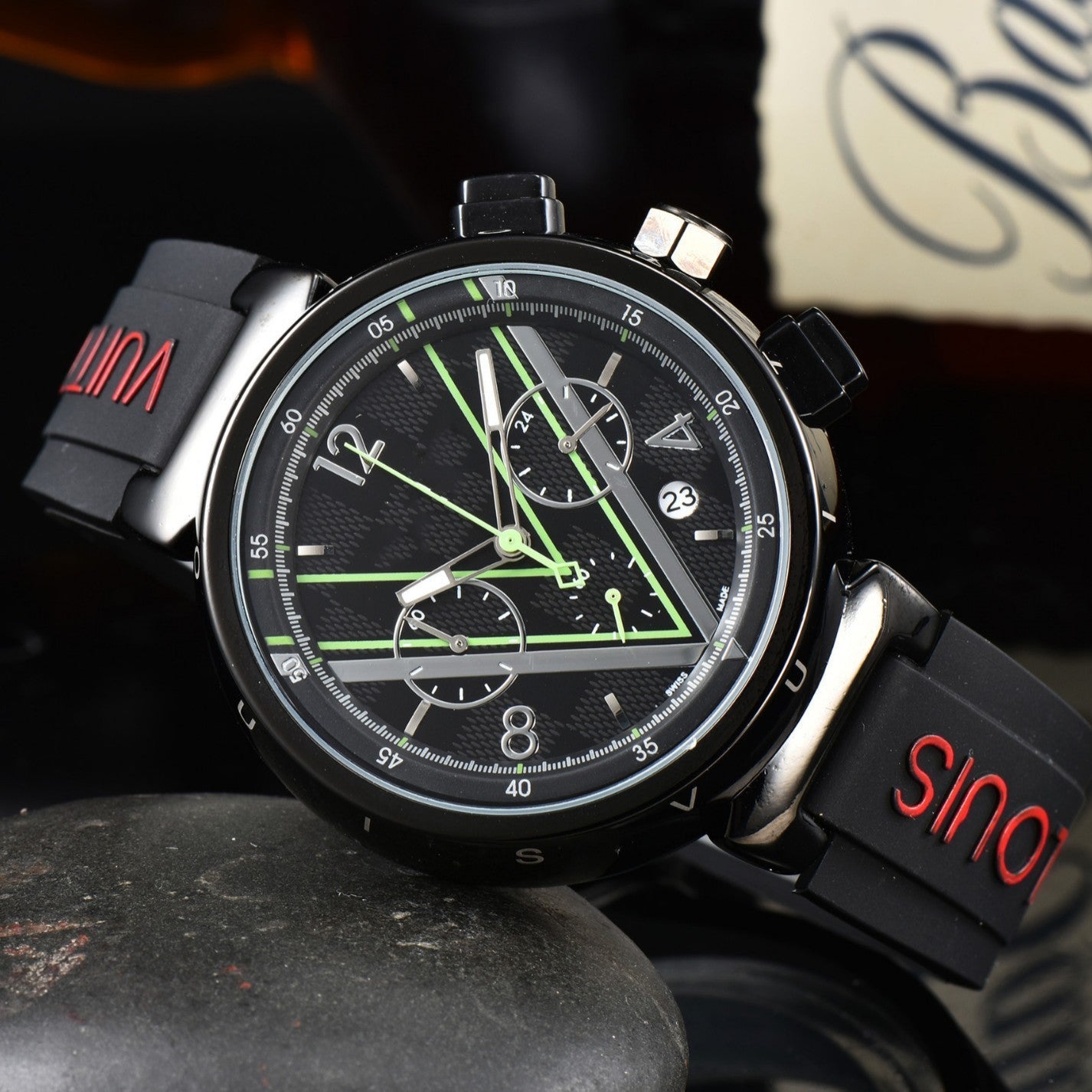 Vector-Chronograph-Uhr