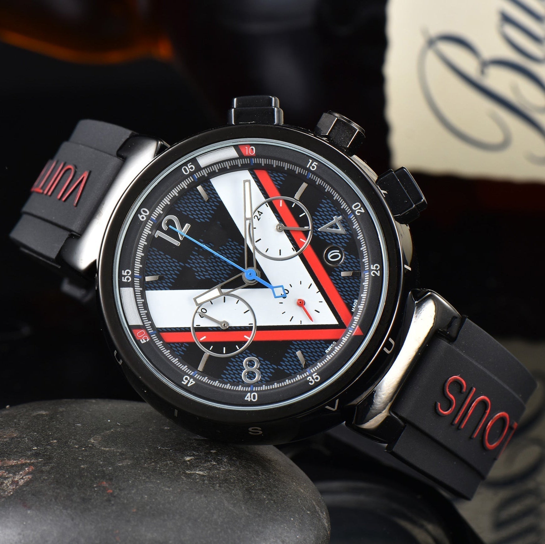 Vector-Chronograph-Uhr