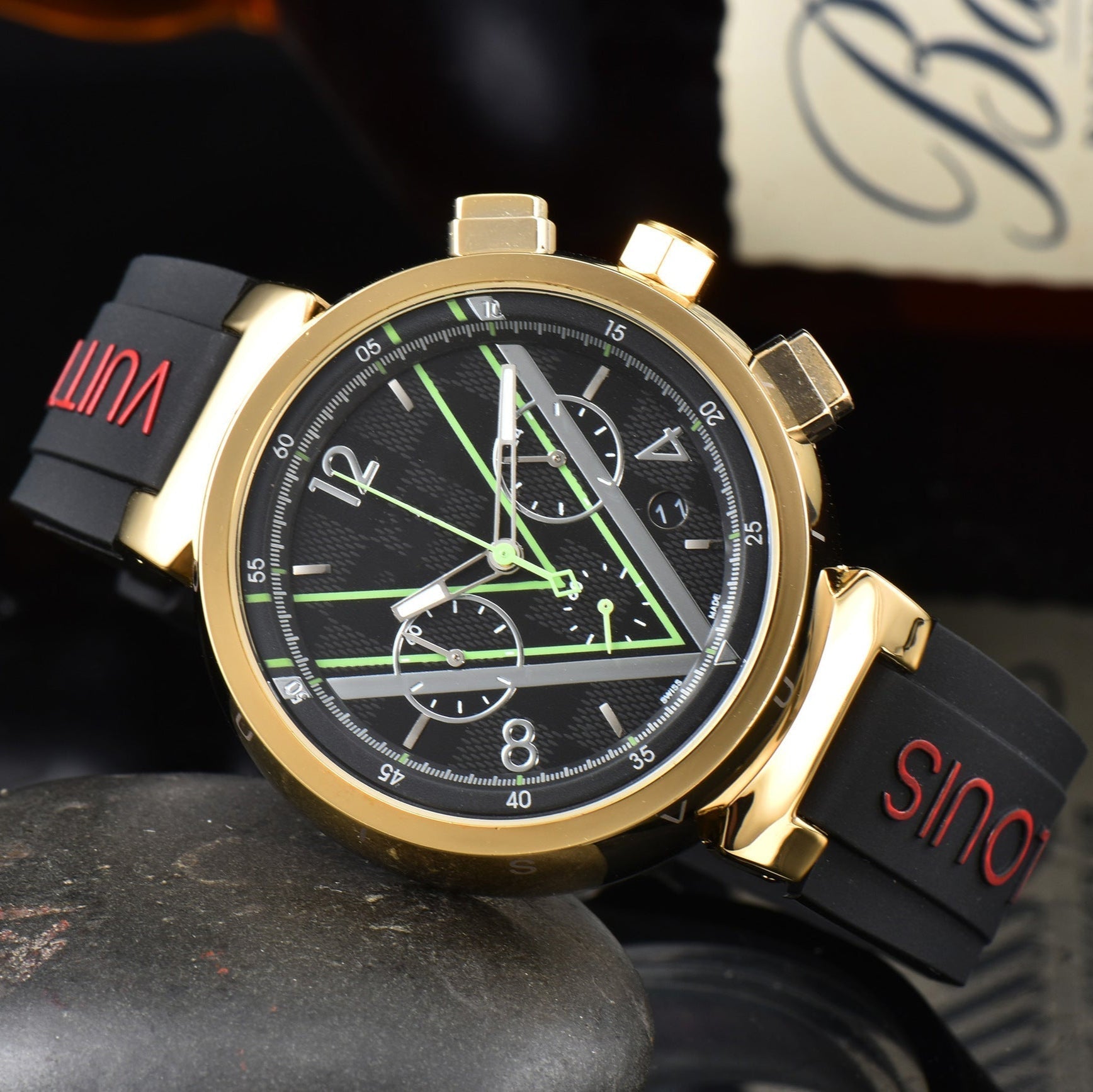 Vector-Chronograph-Uhr
