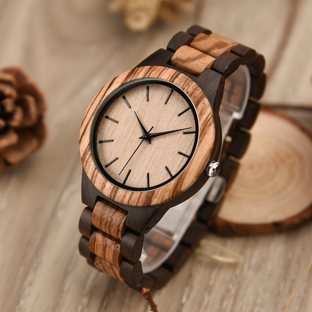 Oakridge Holzquarz Armbanduhr