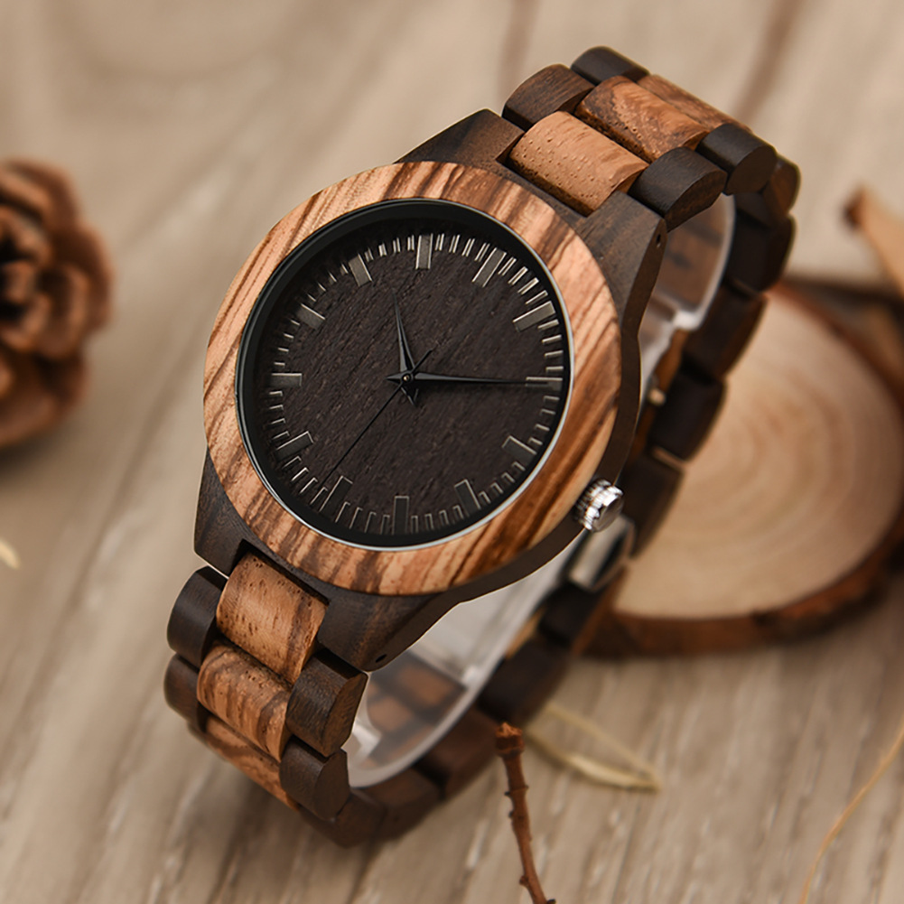 Oakridge Holzquarz Armbanduhr