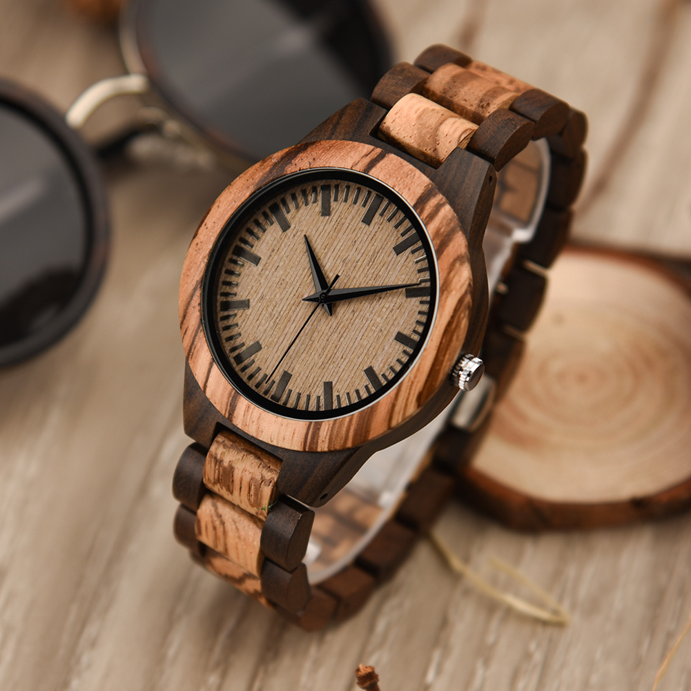 Oakridge Holzquarz Armbanduhr