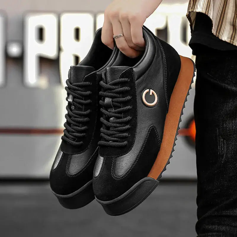 Geneva Sneakers for men - stylish, comfortable everyday casual sneakers with breathable materials and rubber outsole for stability.