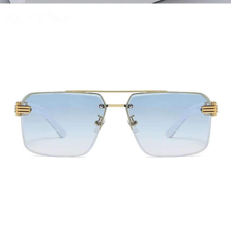 Monaco Retro Shades UV protection sunglasses for men with polarized lenses and chic marble detail, ideal for driving and outdoor activities.