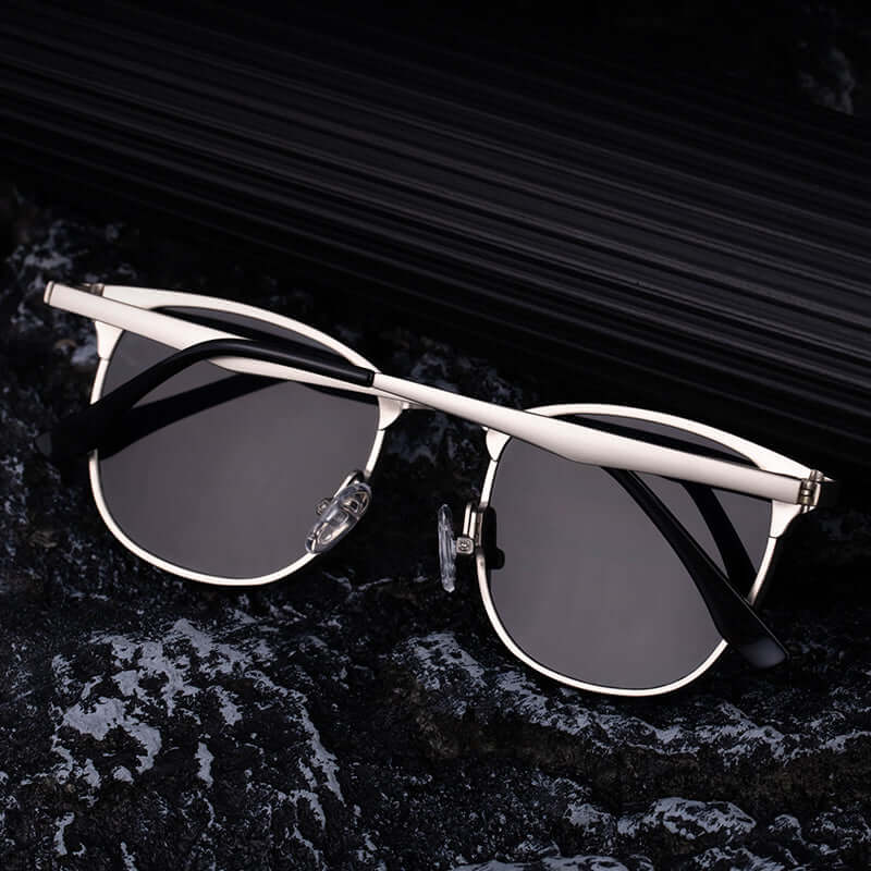 Vinton Retro Shades - UV protection sunglasses for men. Stylish polarized sunglasses, perfect for driving, travel, and outdoor activities.
