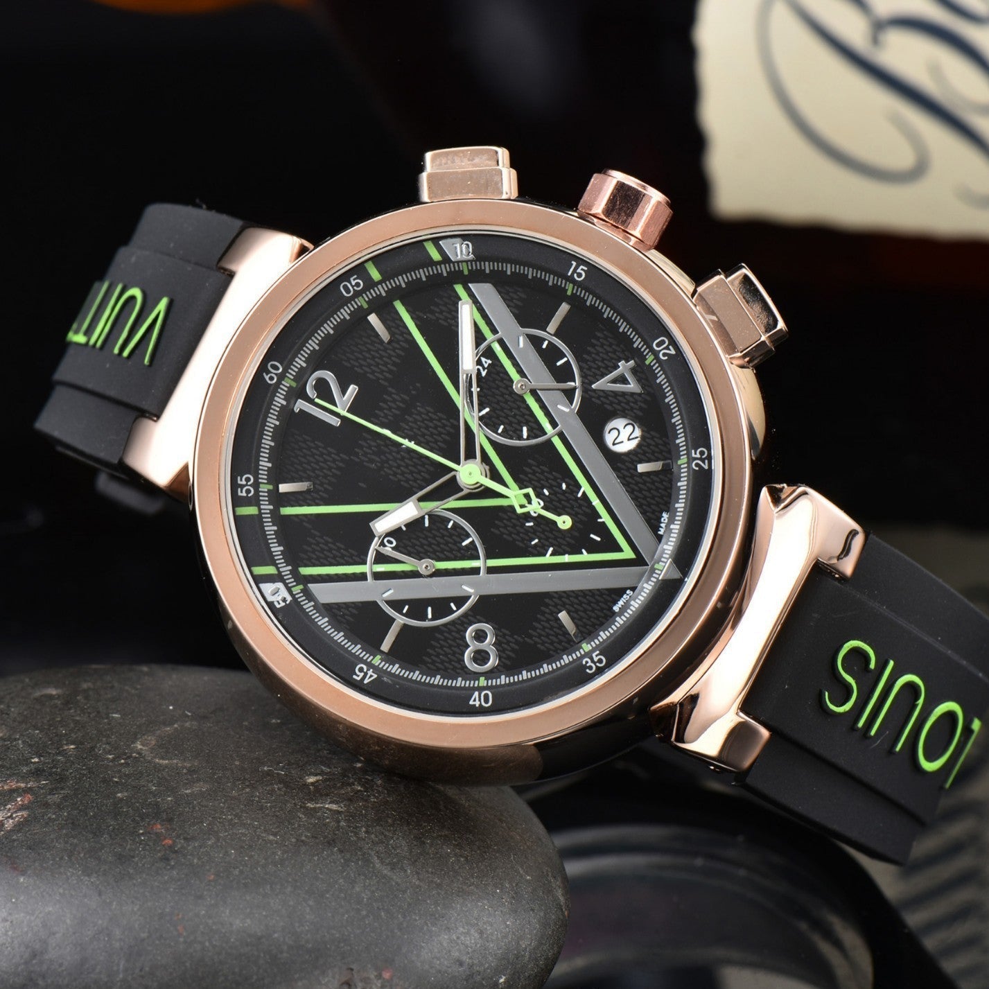 Vector-Chronograph-Uhr