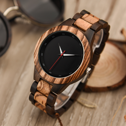 Oakridge Holzquarz Armbanduhr