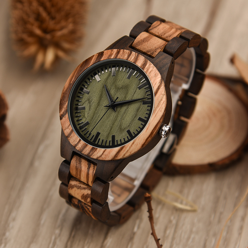 Oakridge Holzquarz Armbanduhr