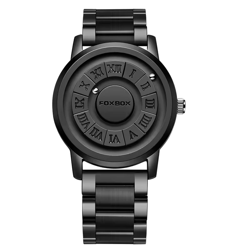 Noctis Roman Quarz-Uhr – Magnetisches Zifferblatt