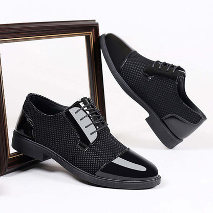 Brinell Dress Shoes featuring a stylish Italian-inspired design with breathable upper and cushioned sole for comfort and elegance.