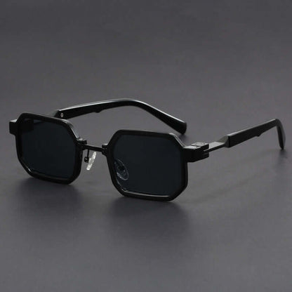 DiLuca octagonal sunglasses for men with bold modern character on display
