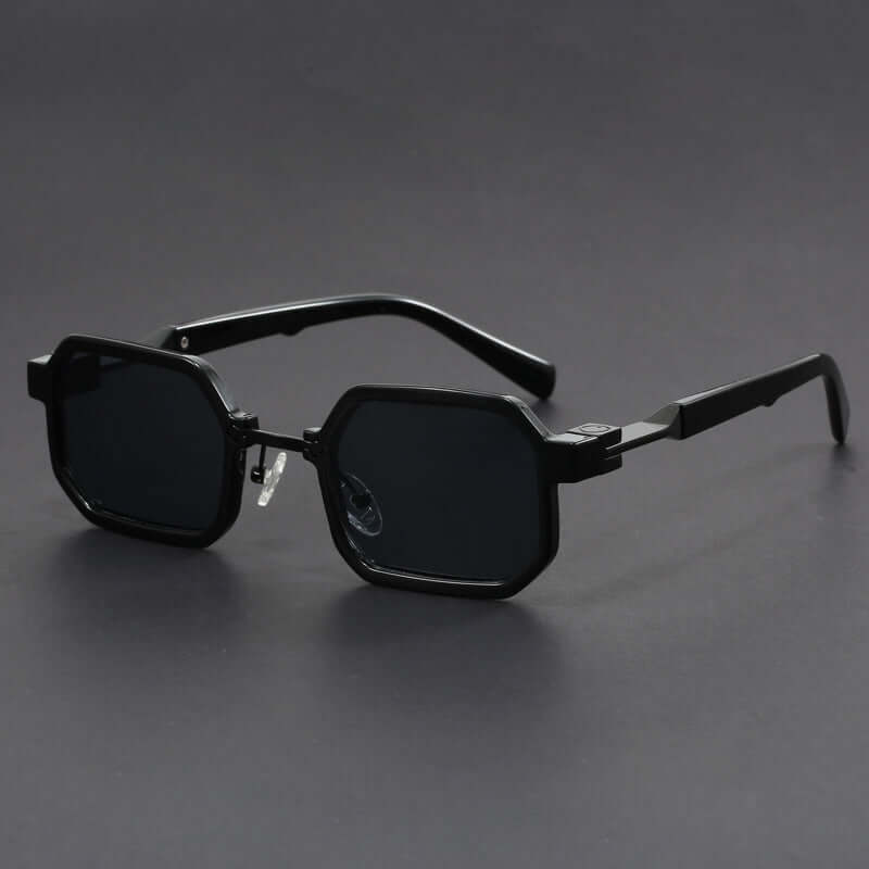 DiLuca octagonal sunglasses for men with bold modern character on display