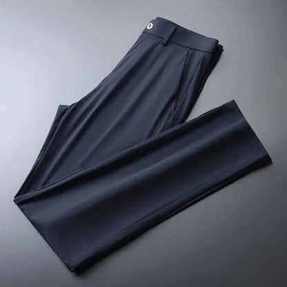 The Everyday Pants - men's casual pants in luxurious ice silk for comfort and style, perfect for work, casual wear, and travel.