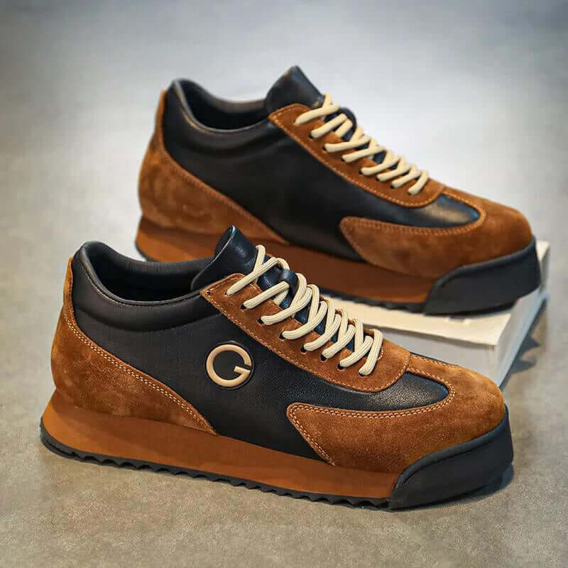 Geneva Sneakers - stylish casual sneakers for men with premium leather, lightweight, breathable, perfect for everyday wear and travel.