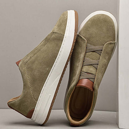Lupo Casual Cowhide Sneakers - stylish, breathable, and comfortable men's casual sneakers with suede leather for everyday wear and travel.