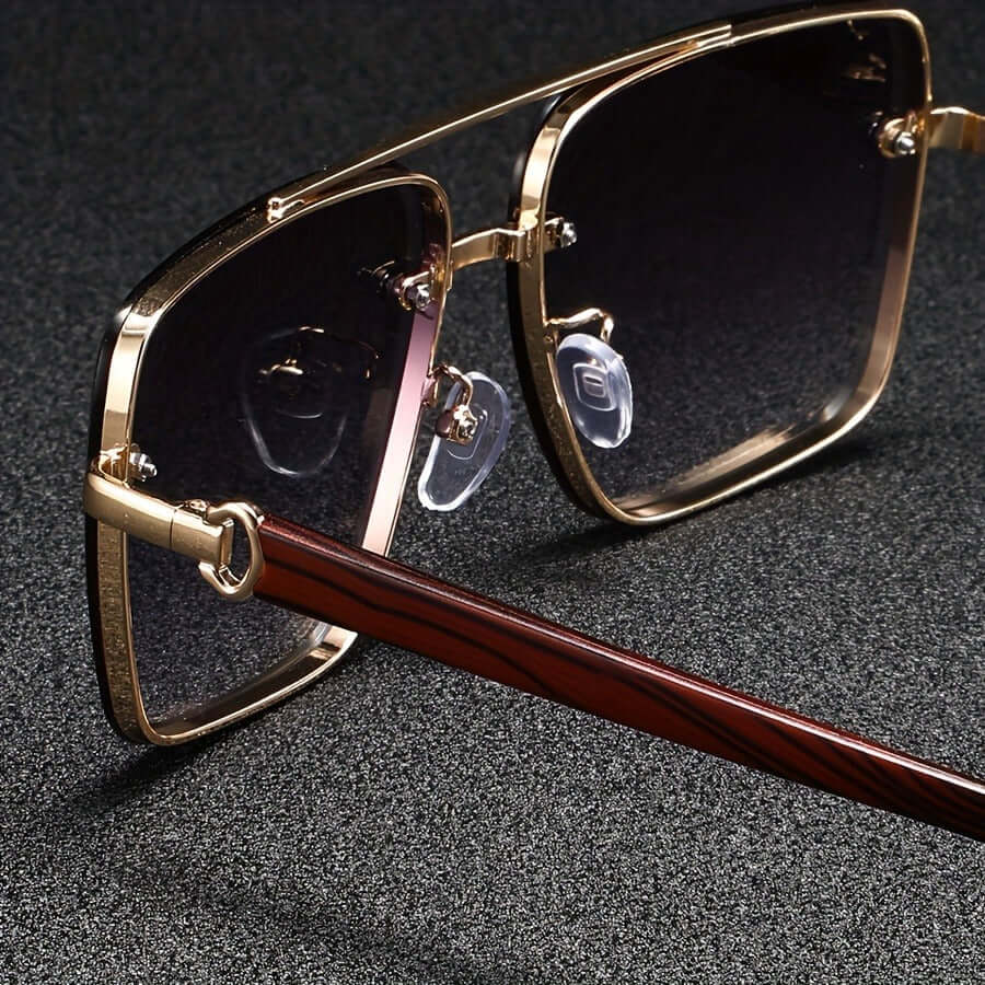 Marbre Vintage Shades: Premium men's sunglasses with UV protection, polarized scratch-proof lenses, lightweight for stylish daily wear and driving.