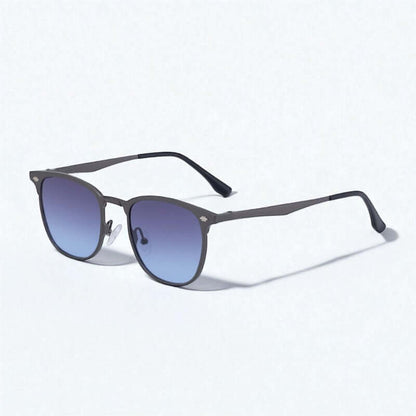 Polarised sunglasses for men, Sartori Shades, featuring a modern metal frame and UV400 lenses for a sleek, stylish look.