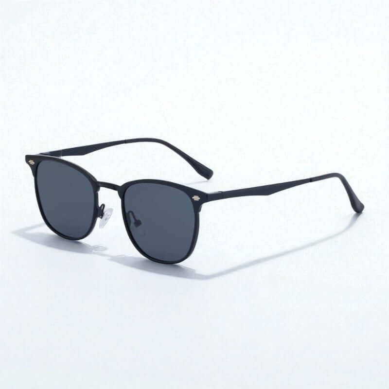 Sartori Shades polarised sunglasses for men with metal frame and UV400 lenses, ideal for modern minimal style and daily wear.