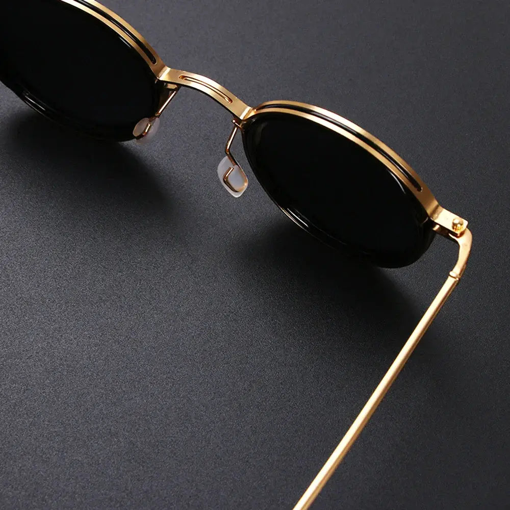 Sterling Shades - Premium UV protection men's polarized sunglasses, stylish round frames for comfort and safety in driving and travel.