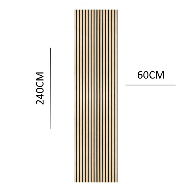 Hochwertige Akustiklamellenwand (verschiedene Farben)