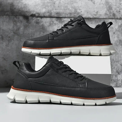 Torricelli Leather Sneakers for men, stylish and comfortable everyday wear, featuring lightweight, breathable design ideal for walking and travel.