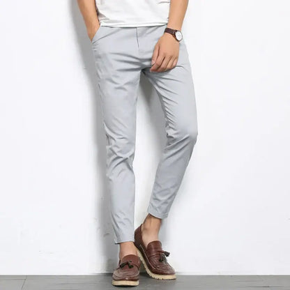 Wexford Slim-Fit Pants - men's casual pants featuring a breathable, flexible cotton-spandex blend for comfort and style at work or travel.