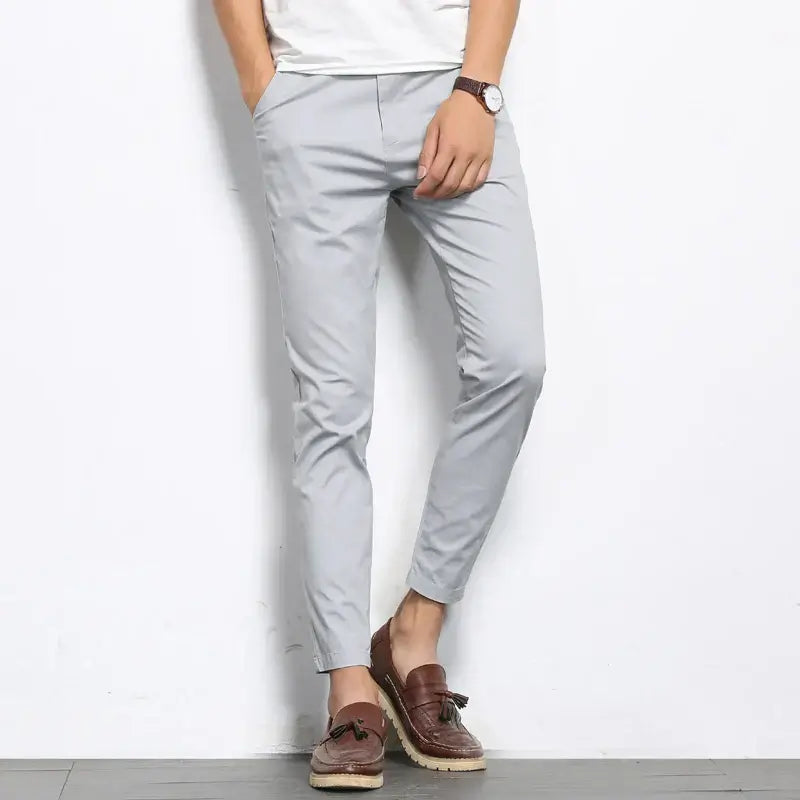 Wexford Slim-Fit Pants - men's casual pants featuring a breathable, flexible cotton-spandex blend for comfort and style at work or travel.